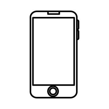 Smartphone aygıtı izole simgesi