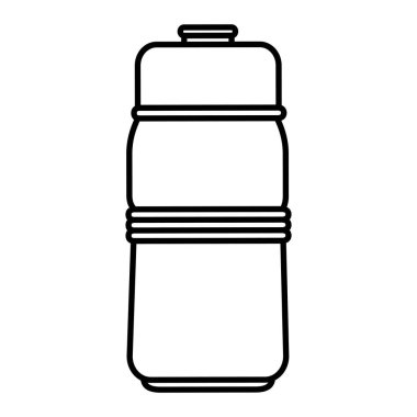 su şişesi spor salonu simgesi