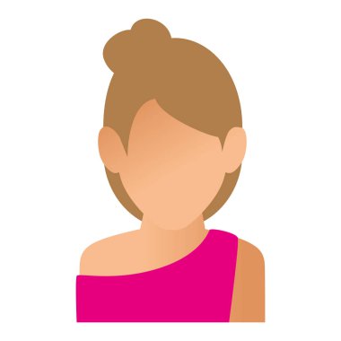 genç kadın avatar karakter