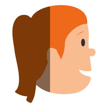 genç kadın avatar karakter