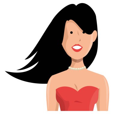 genç kadın avatar karakter