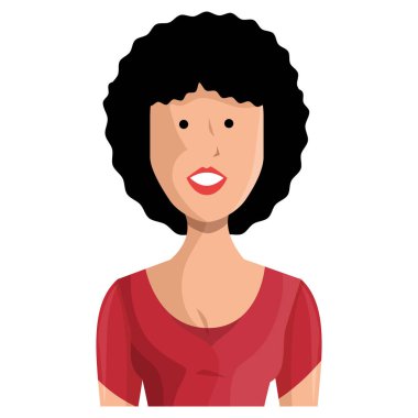 genç kadın avatar karakter