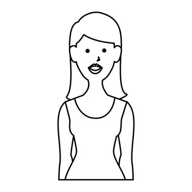 genç kadın avatar karakter