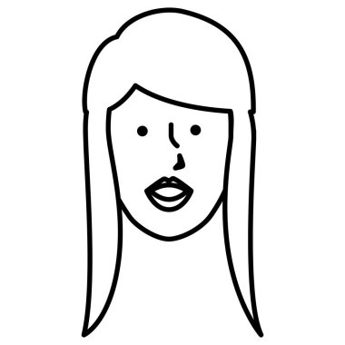 genç kadın avatar karakter