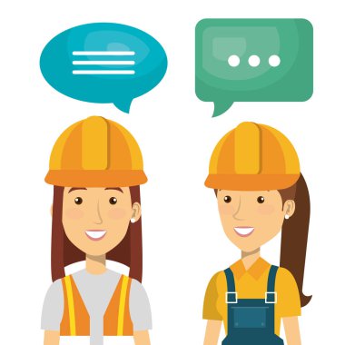 profesyonel inşaat insanların karakterleri konuşuyor