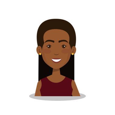 genç kadın avatar karakter