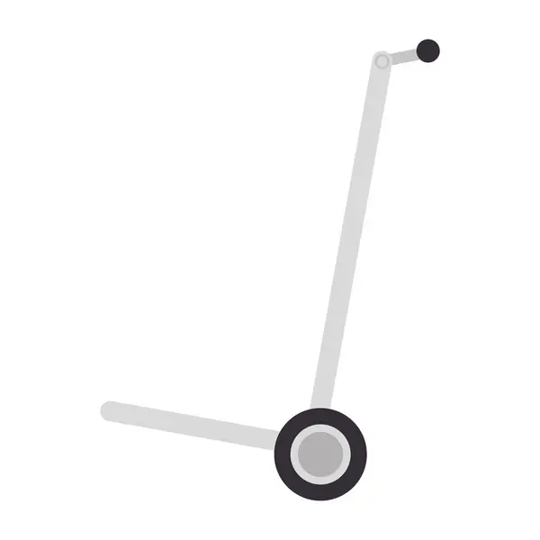 Poggyász szállítása kosár ikonra — Stock Vector