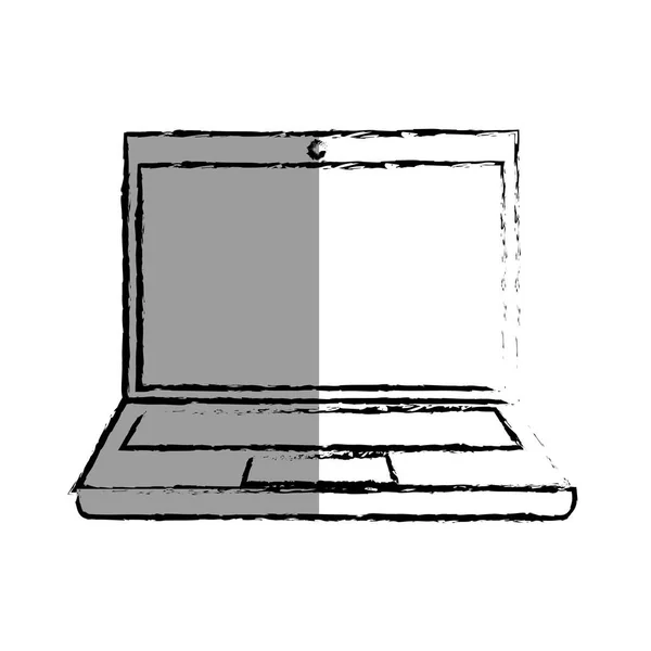 Απομονωμένη εικονίδιο φορητό υπολογιστή — Διανυσματικό Αρχείο