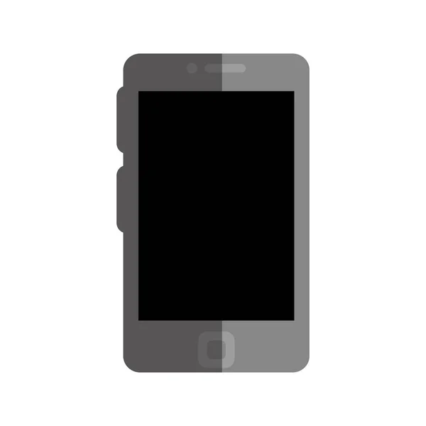 Perangkat smartphone ikon terisolasi - Stok Vektor