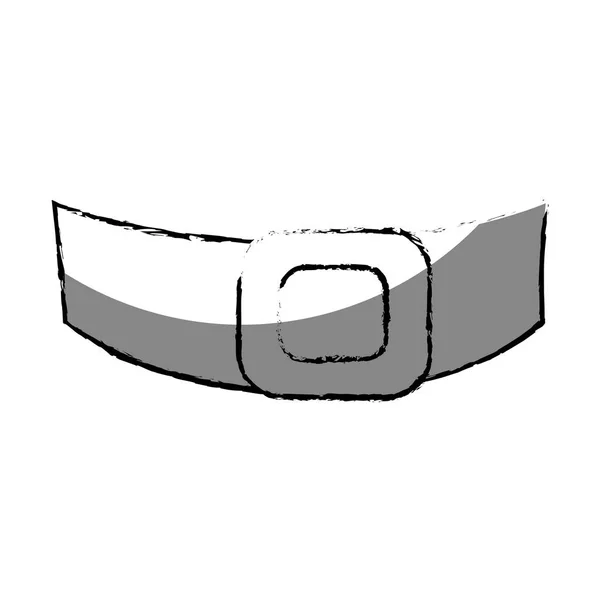 Аксесуар пояса ізольована піктограма — стоковий вектор