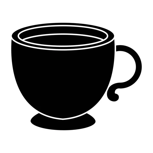 Кофе Кубок изолированный значок — стоковый вектор
