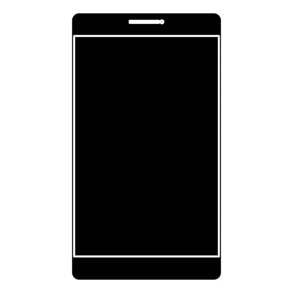 Icona dispositivo smartphone isolato — Vettoriale Stock