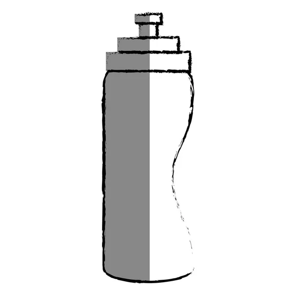 Icono de gimnasio botella de agua — Archivo Imágenes Vectoriales