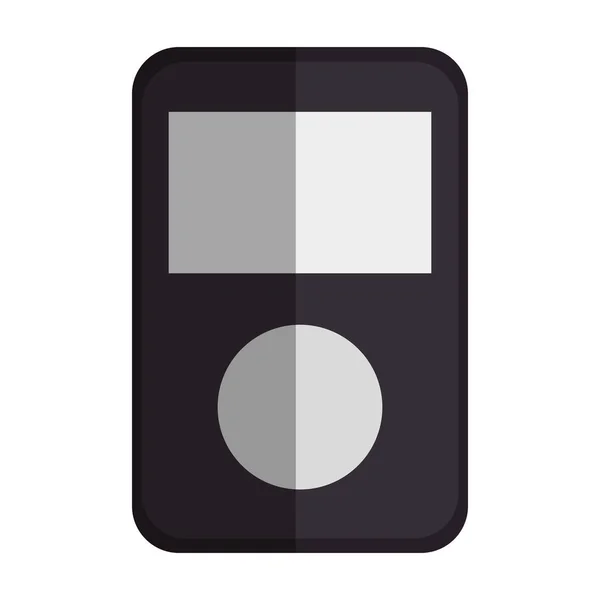 Ikona přehrávače hudby mp3 — Stockový vektor