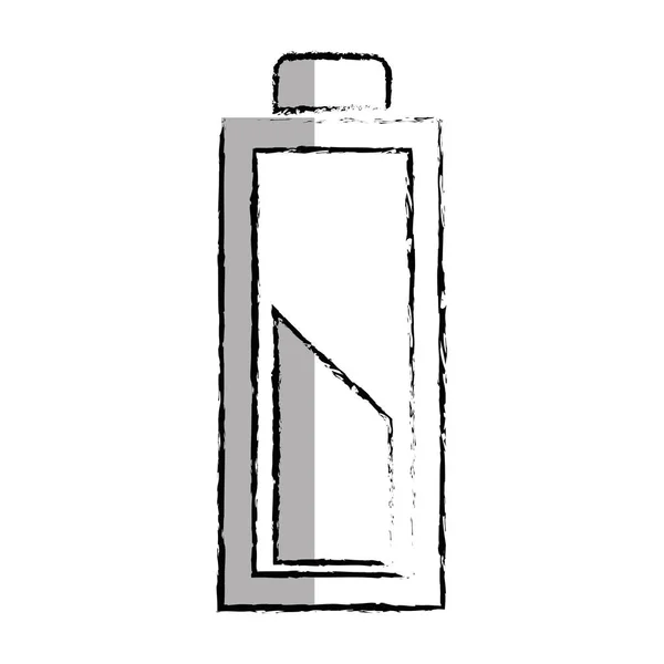 Niveau de batterie icône isolée — Image vectorielle