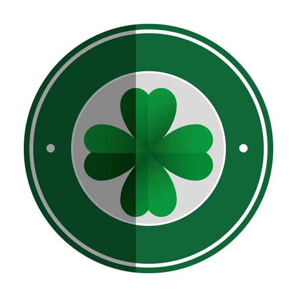 Saint Patrick clover leaf — Stockvector