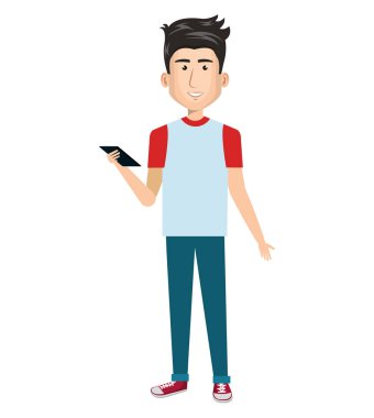 genç adam avatar karakter