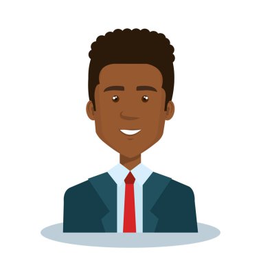 işadamı avatar karakter simgesi