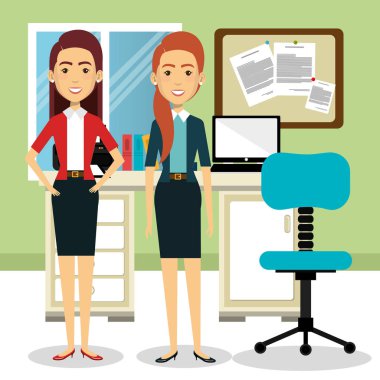 iş adamları office avatarlar karakter simgesi