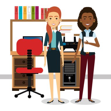 iş adamları office avatarlar karakter simgesi