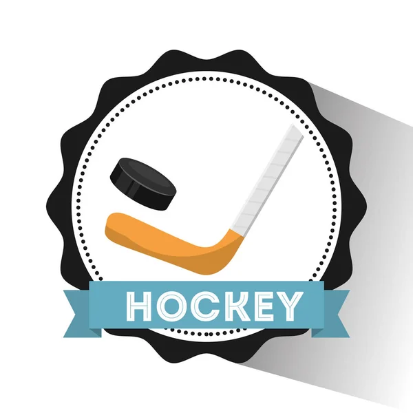 Ikone des Eishockeysports — Stockvektor
