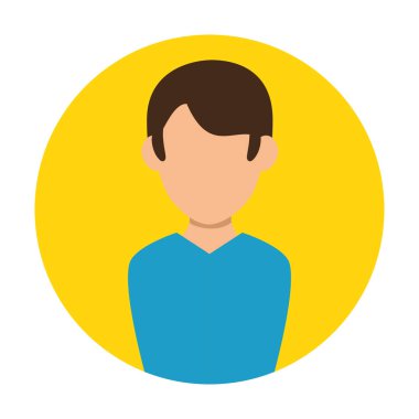 genç adam avatar karakter