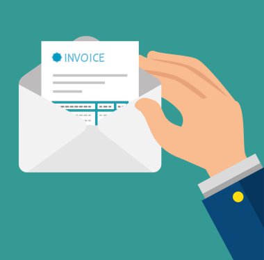 fatura ödeme kavramı izole simgesi