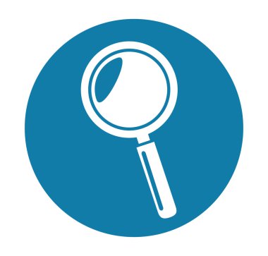 Arama büyüteç simgesini