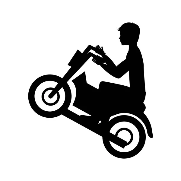 クワッド バイクのエクストリーム スポーツ — ストックベクタ
