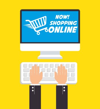 elektronik ticaret kavramı simgesi