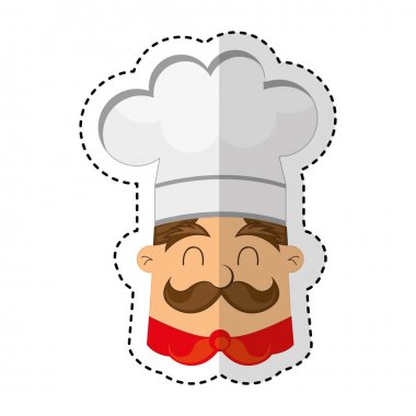 Şef avatar karakter simgesi