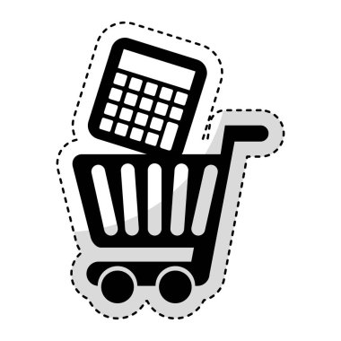 hesap makinesi ile alışveriş sepeti