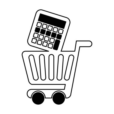 hesap makinesi ile alışveriş sepeti