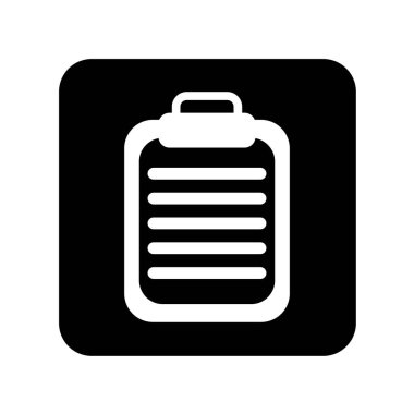 sipariş tıbbi izole simgesi