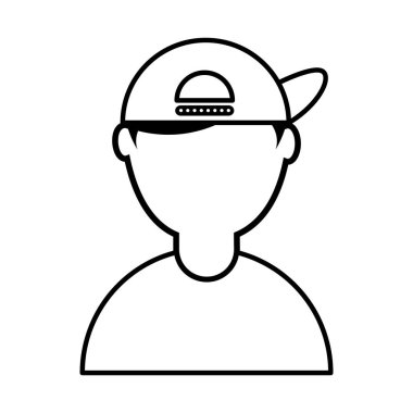 genç adam avatar karakter