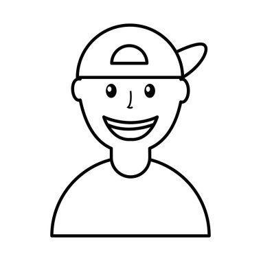 genç adam avatar karakter