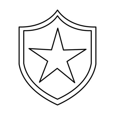 Adalet kalkan izole simgesi