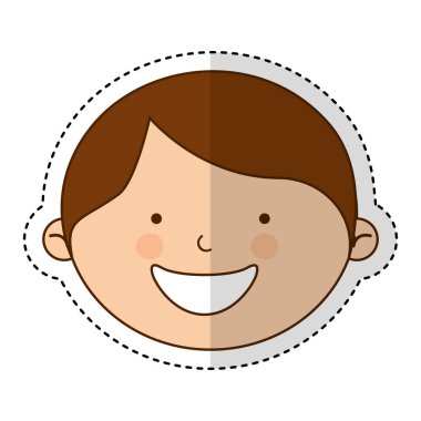 Küçük etnik çocuk karakter