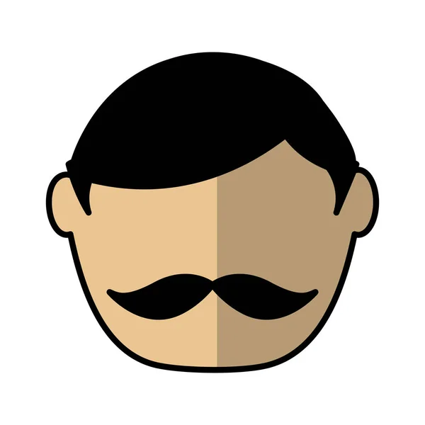 Homem avatar personagem ícone —  Vetores de Stock