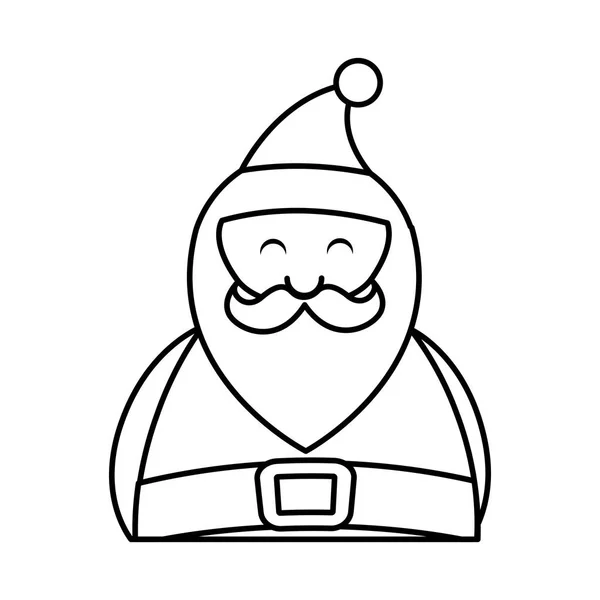 Personagem bonito Papai Noel — Vetor de Stock