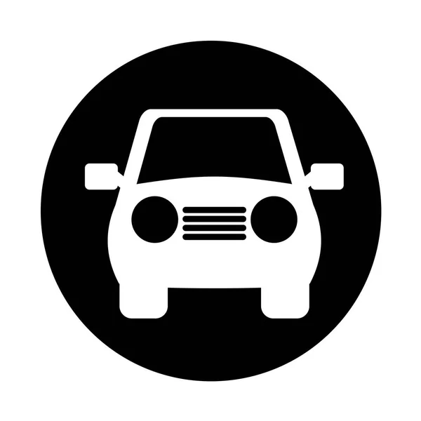 Auto Fahrzeug isoliert Symbol — Stockvektor