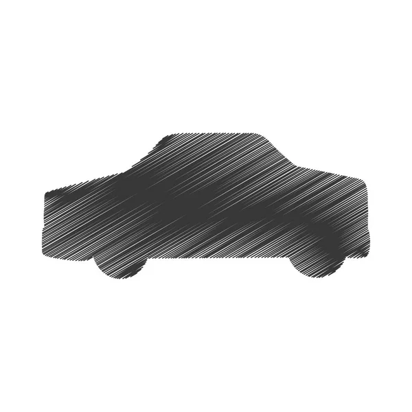 Автомобиль изолированный значок — стоковый вектор