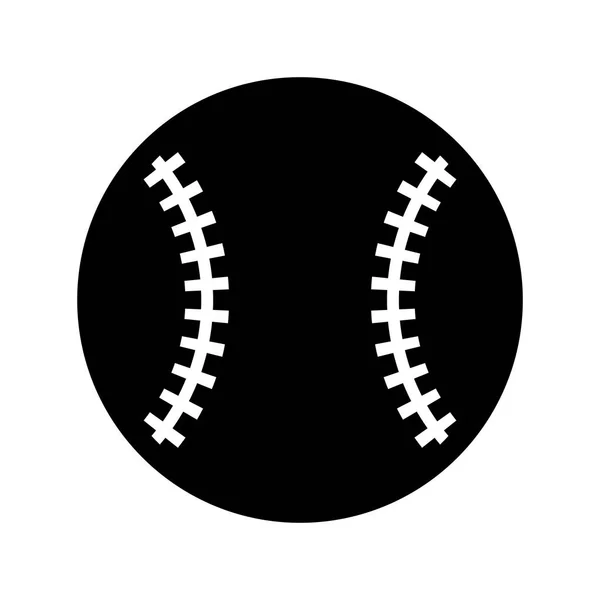 Baseball-Ikone isoliert — Stockvektor