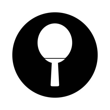 ping pong gürültü izole simgesi