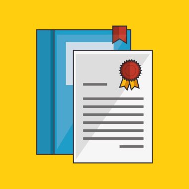 kitaplar kütüphane izole simgesi