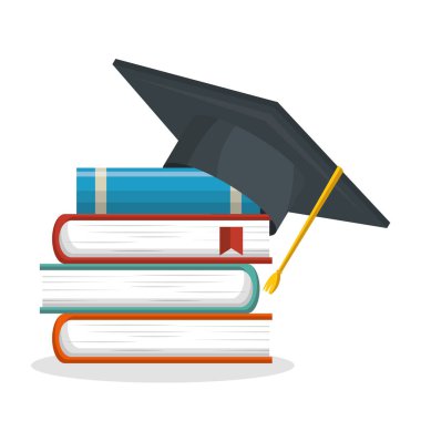 kitaplar kütüphane izole simgesi