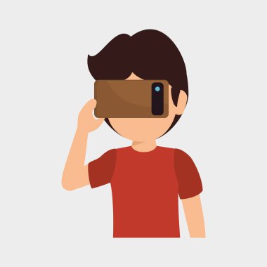 Artırılmış gerçeklik teknolojisi simgesi