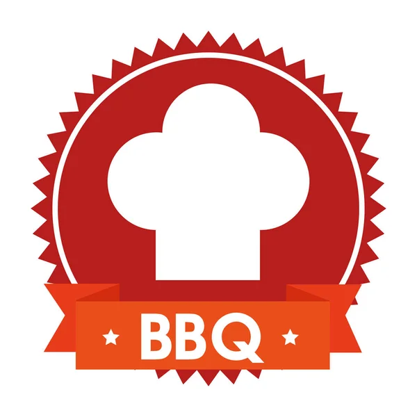 Heerlijke barbecue voedsel pictogram — Stockvector