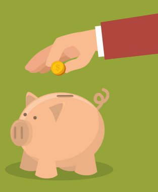 sikke para izole simgesi