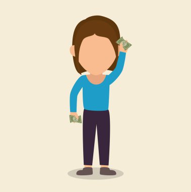 işadamı karakter faturaları ile